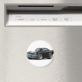 Aimant Roadrunner noir-blanc 1970 (In Situ (Lave-vaisselle))