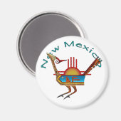 Aimant Roadrunner - Nouveau-Mexique (Recto/Verso)