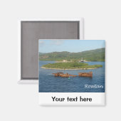 Aimant Roatan, Honduras (Recto/Verso)