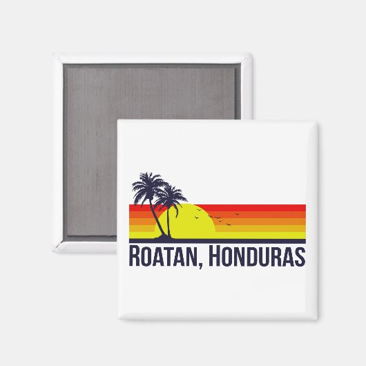 Aimant Roatan Honduras (Recto/Verso)