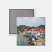 Aimant Roatan, Honduras (Recto/Verso)