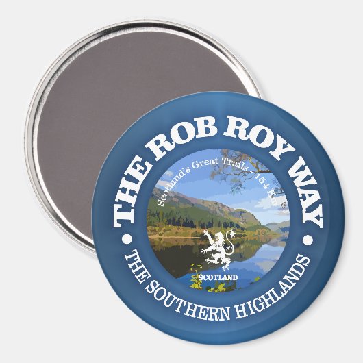 Aimant Rob Roy Way (rd) (Recto/Verso)