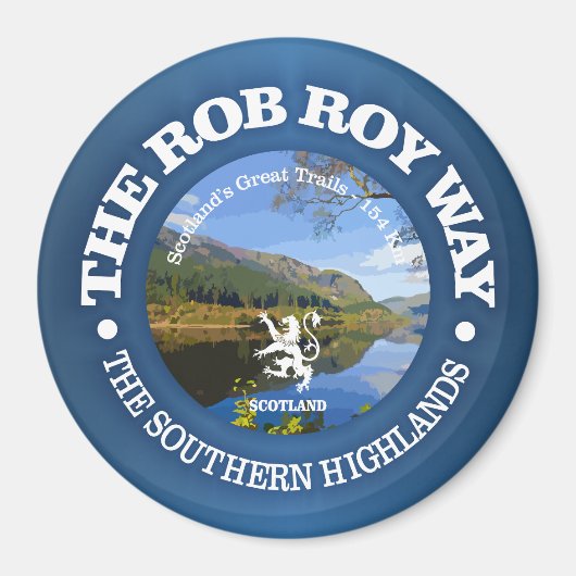 Aimant Rob Roy Way (rd) (Devant)