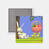 Aimant Robbers d'oeufs de Pâques (Recto/Verso)