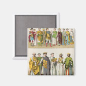 Aimant Robe à la Cour Byzantine (Recto/Verso)