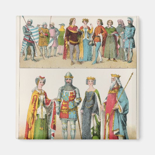 Aimant Robe anglaise (Devant)