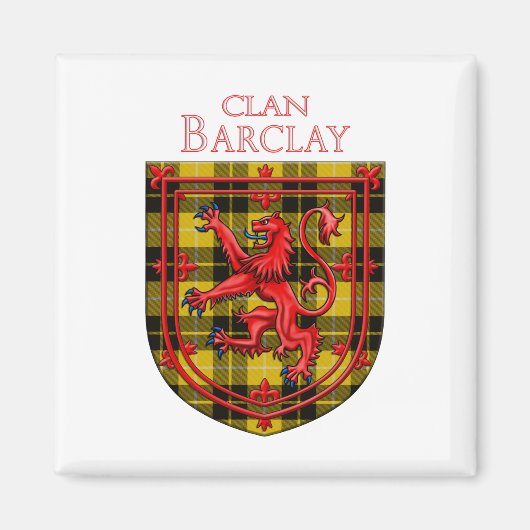 Aimant Robe Barclay Tartan Scottish Plaid (Devant)