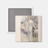Aimant Robe de bal, des Grandes Modes de Paris (Recto/Verso)