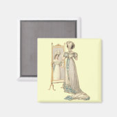 Aimant Robe de cour 1822 (Recto/Verso)