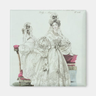 Aimant Robe de mariage, "salons de Le Follet Courrier