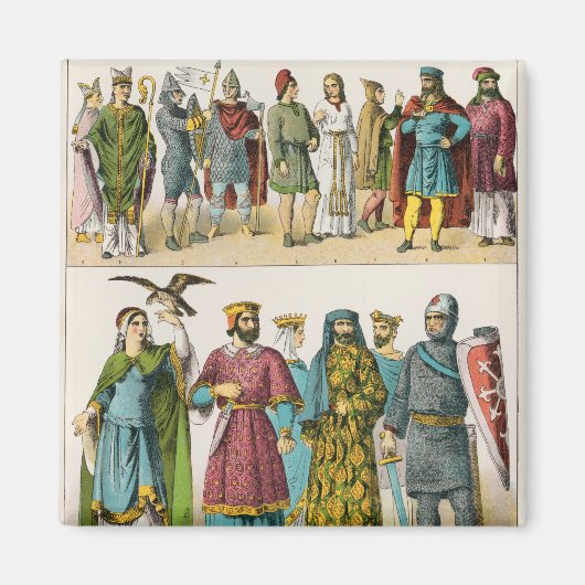 Aimant Robe française (Devant)
