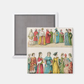 Aimant Robe italienne (Recto/Verso)