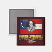 Aimant Robert E Lee (patriote du sud) (Recto/Verso)