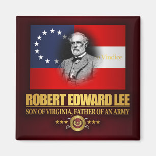 Aimant Robert E Lee (patriote du sud)