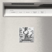 Aimant Robert Herrick, gravé par l'artiste (In Situ (Lave-vaisselle))