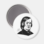 Aimant Robert Schumann (Recto/Verso)