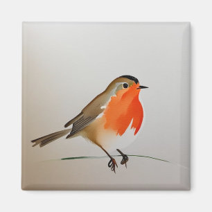 Aimant Robin anglais mignon