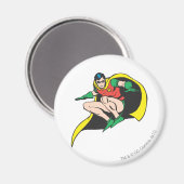 Aimant Robin Crouches (Recto/Verso)