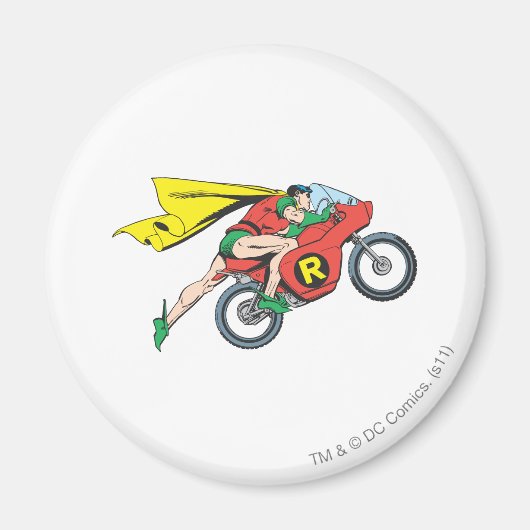 Aimant Robin & Cycle (Devant)