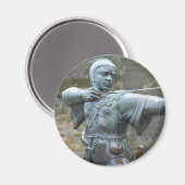 Aimant Robin des Bois Statue Nottingham (Recto/Verso)