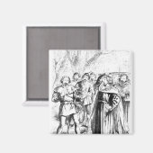 Aimant Robin Hood et le roi Richard I (Recto/Verso)