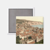 Aimant Robin Hood's Bay, Whitby, Yorkshire, Angleterre (Recto/Verso)