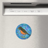 Aimant Robin sur Blue (In Situ (Lave-vaisselle))