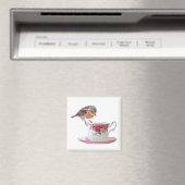 Aimant Robin sur une télé (In Situ (Lave-vaisselle))