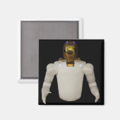 Aimant Robonaut 2, un astronaute habile et dextérité 5 (Recto/Verso)