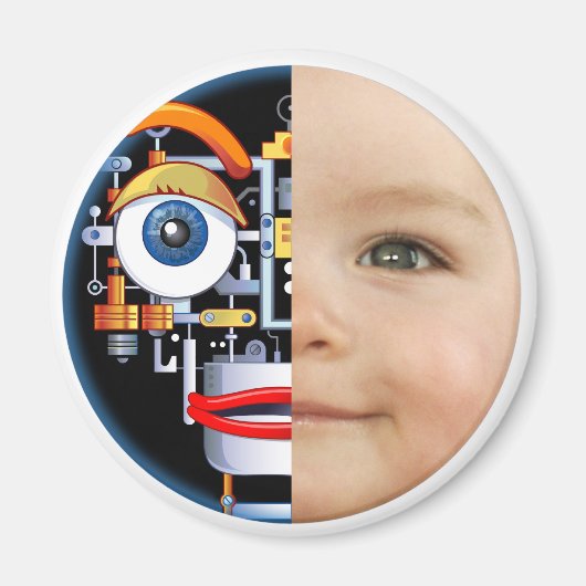 Aimant robot-bébé (Devant)