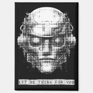 Aimant Robot Cyberpunk de contrôle mental