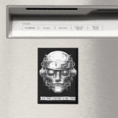 Aimant Robot Cyberpunk de contrôle mental (In Situ (Lave-vaisselle))