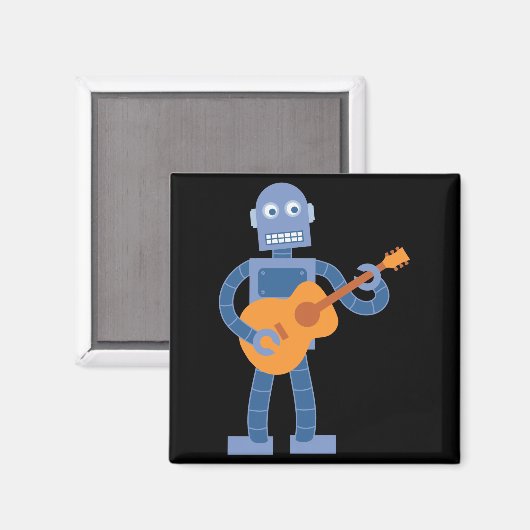 Aimant Robot de guitare (Recto/Verso)
