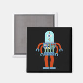 Aimant Robot Eyeball Effrayant (Recto/Verso)