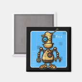 Aimant Robot Max (Recto/Verso)