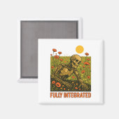 Aimant Robot Nature Flowers Blossom Field (Recto/Verso)