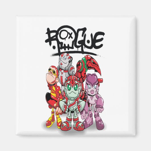 Aimant Robot Rogue (Devant)