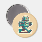 Aimant Robot Runner (Recto/Verso)
