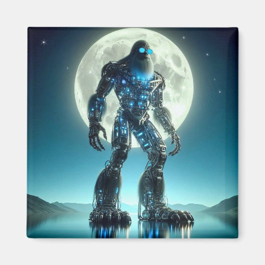 Aimant Robot Sasquatch (Devant)