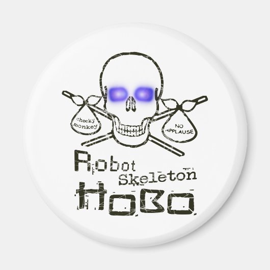 Aimant Robot Skeleton Hobo (Devant)