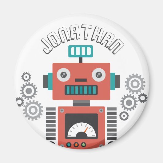 Aimant Robots de jouets (Devant)