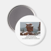 Aimant Roche de l'équilibre (Recto/Verso)