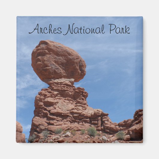 Aimant Roche équilibrée - Parc national des Arches (Devant)