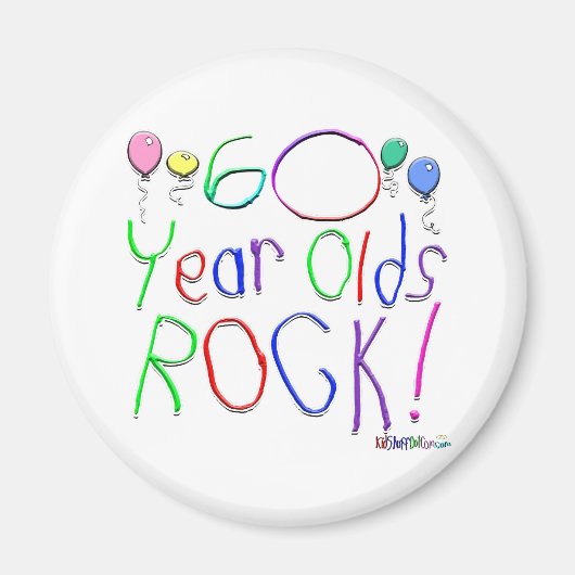 Aimant Rocher à 60 ans ! (Devant)