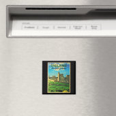 Aimant Rocher De Cachel D'Irlande vintage (In Situ (Lave-vaisselle))