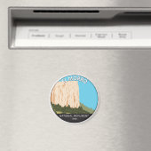 Aimant Rocher d'Inscription du Monument National El Morro (In Situ (Lave-vaisselle))