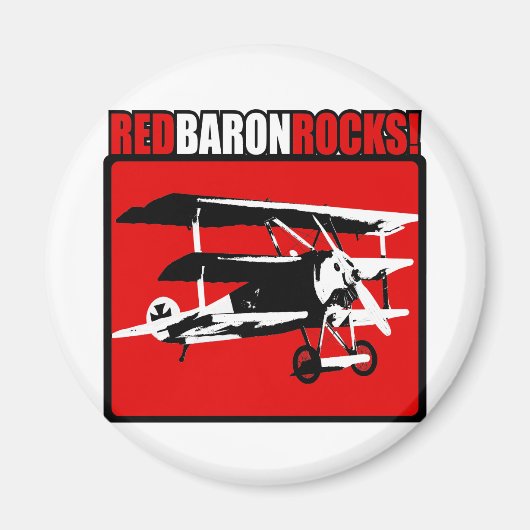 Aimant Rochers de baron rouge ! (Devant)