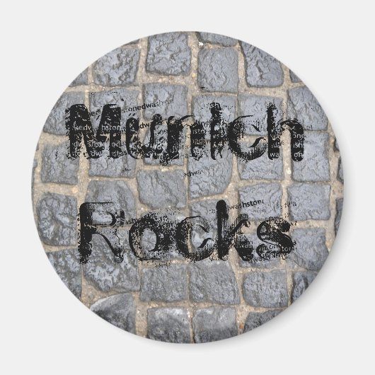 Aimant Rochers de Munich (Devant)