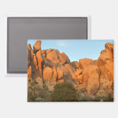 Aimant Rochers du coucher de soleil à Joshua Tree (Recto/Verso)