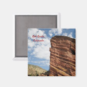 Aimant Rochers rouges, Colorado (Recto/Verso)